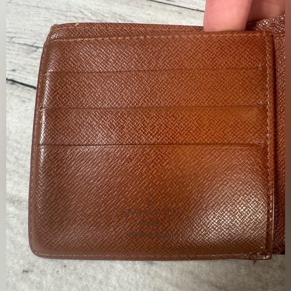 Louis Vuitton Men’s fold wallet Brown monogram canvas leather - Picture 10 of 16